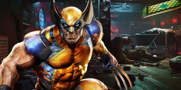 wolverine-comic-wolverine-in-yellow-and-blue-costume-with-the-aftermath-of-a-bar-brawl-from-the-game-s-trailer-behind-him.jpg