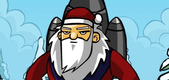 Rocket Santa