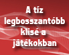 A 10 legbosszantóbb játékklisé tn