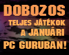 Dobozos játékokkal vár a januári PC Guru tn