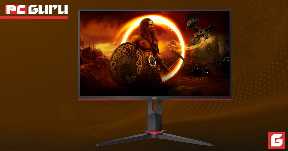 Prueba de dispositivo de monitoreo de PC AOC 27G2SPU