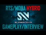 New MOBA/RTS Hybrid SUPERNOVA Press Event - Gameplay, Interviews, Loud Music tn